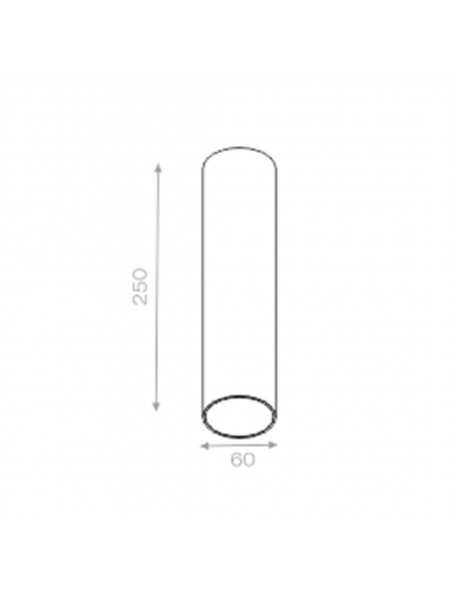 Lampa sufitowa  PET 17 Phase-Control natynkowy biały struktura 46311-0000-U8-PH-13