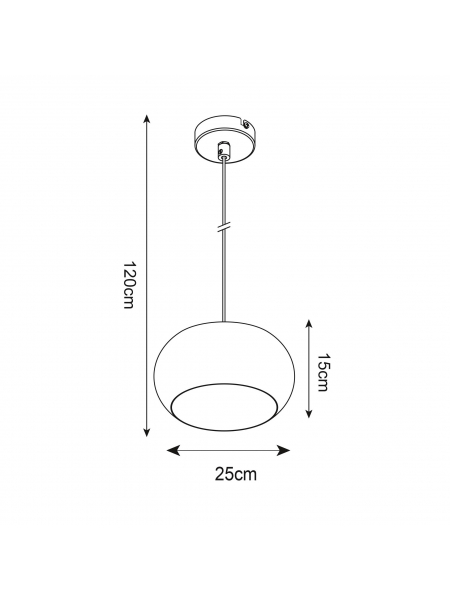 Lampa wisząca SILLO P14120-1