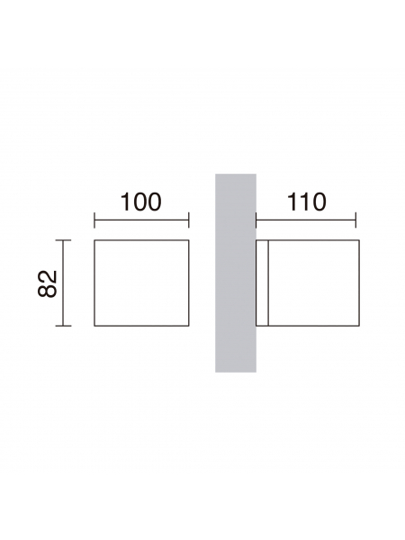 Lampa elewacyjna ISORA 157A-L0105B-01