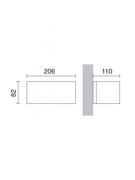 Lampa elewacyjna ISORA 157C-L0109B-01