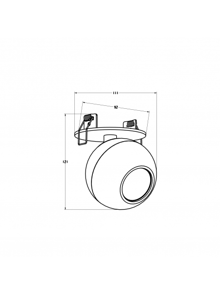 Spot BUELL 1 WH ACGU10-152