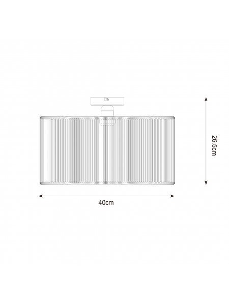 Lampa sufitowa MAORI P22019E-1CL