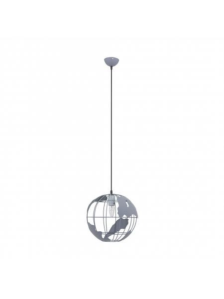 Lampa wisząca PLANETA 6862/1 GREY MAT