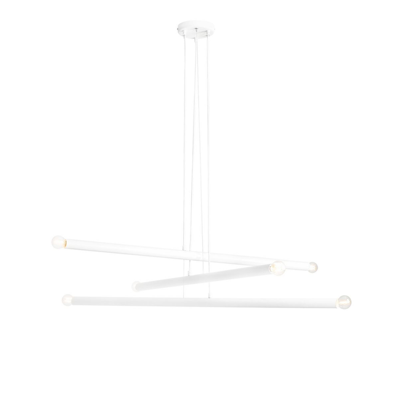 Lampa wisząca TUBO 6 WHITE 1072K