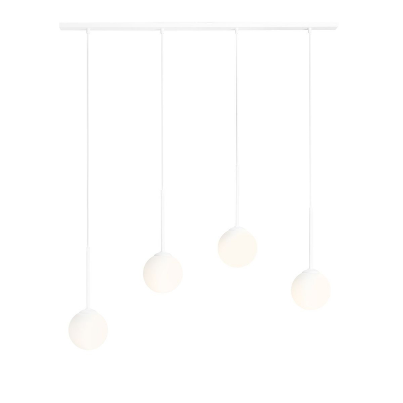 Lampa wisząca BOSSO 4 WHITE 1087L