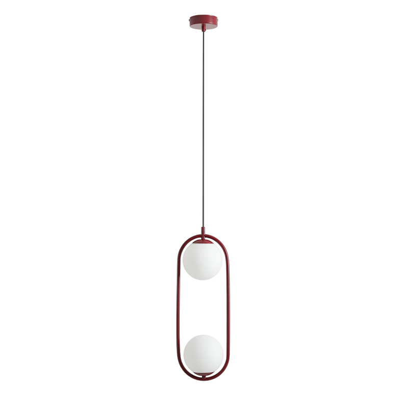 Lampa wisząca RIVA 2 RED WINE 1086H15