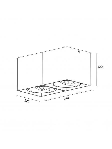 Spot BOX SL 2 89949-G9