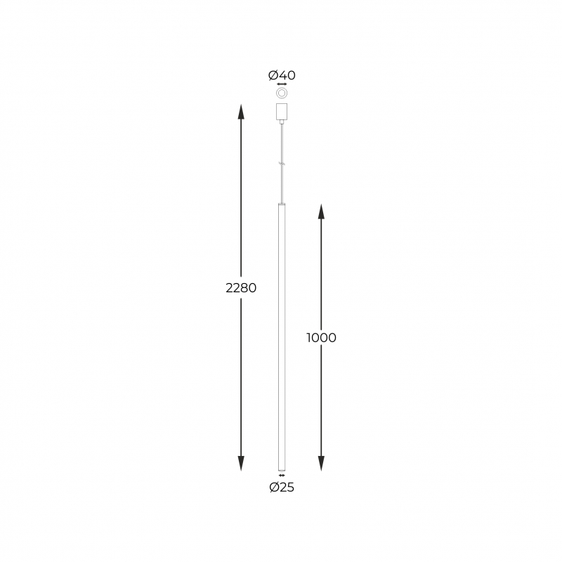 Lampa wisząca NOVA A8187L