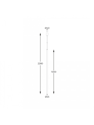 Lampa wisząca NOVA A8187L