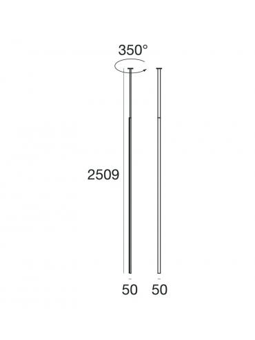 Lampa sufitowa XILEMA SOSP.25W 7773