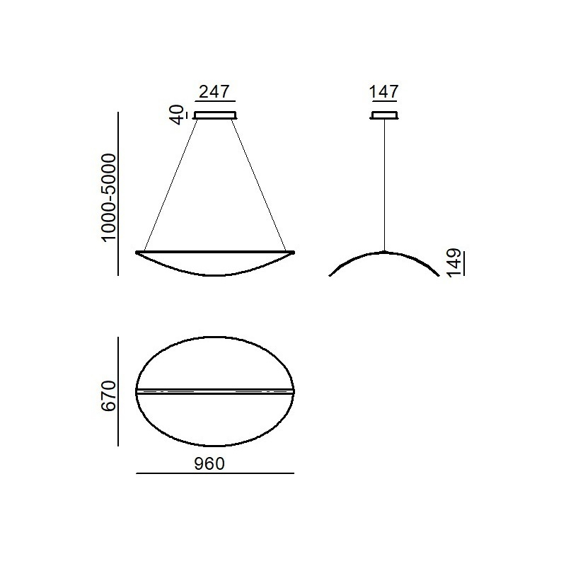 Lampa wisząca DIPHY 8169