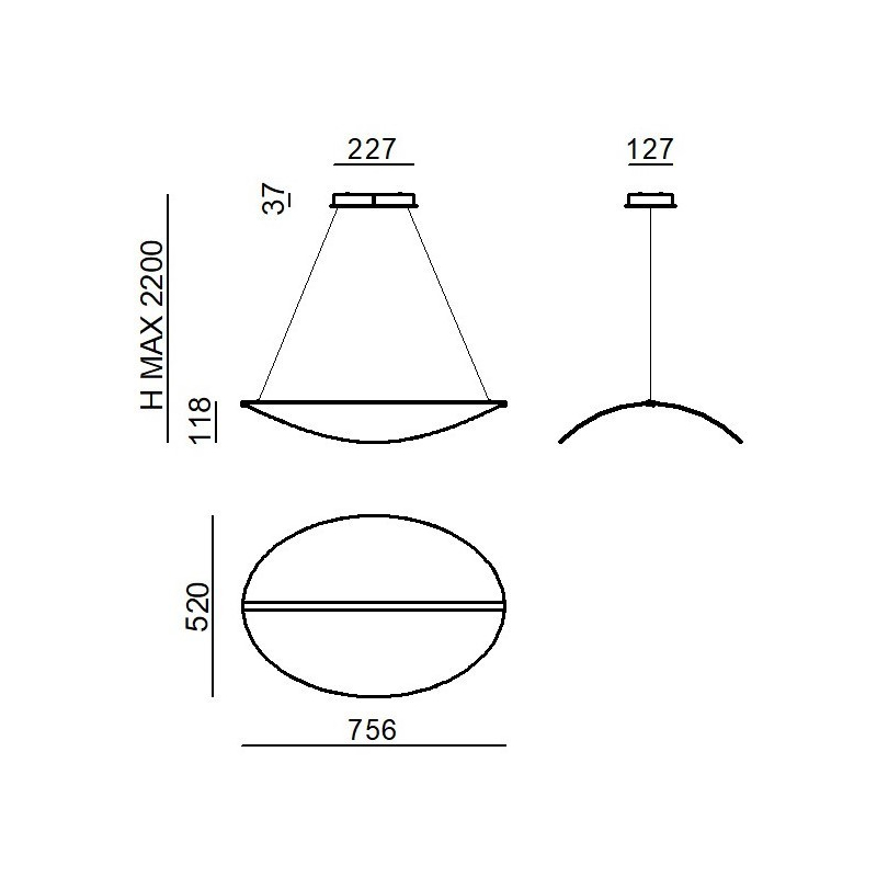 Lampa wisząca DIPHY 8170