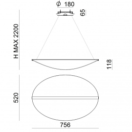 Lampa wisząca DIPHY 8171