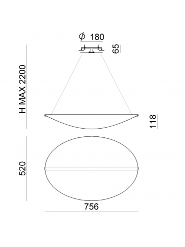 Lampa wisząca DIPHY 8171