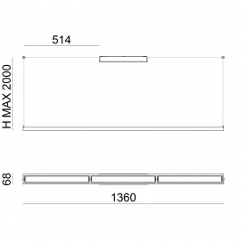 Lampa wisząca TABLET 8451