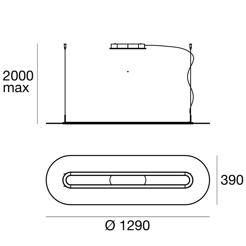 Lampa wisząca OPTI-LINE 8490