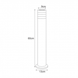 Słupek oświetleniowy SOLIN K-8206