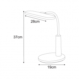 Lampka biurkowa MILO K-BL1521 NIEBIESKA