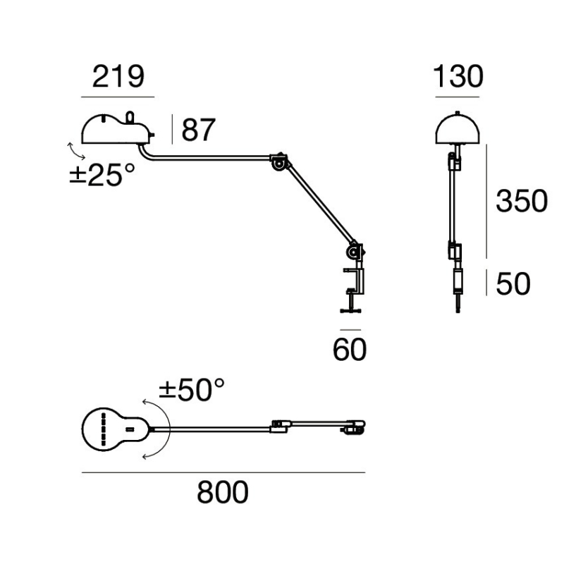 Lampa stołowa TOPO 9071