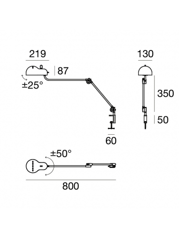 Lampa stołowa TOPO 9071