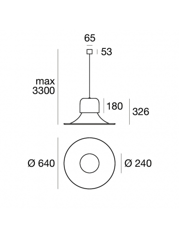 Lampa wisząca CAMPANA 9300