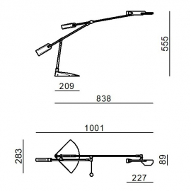 Lampa biurkowa HALLEY 9586