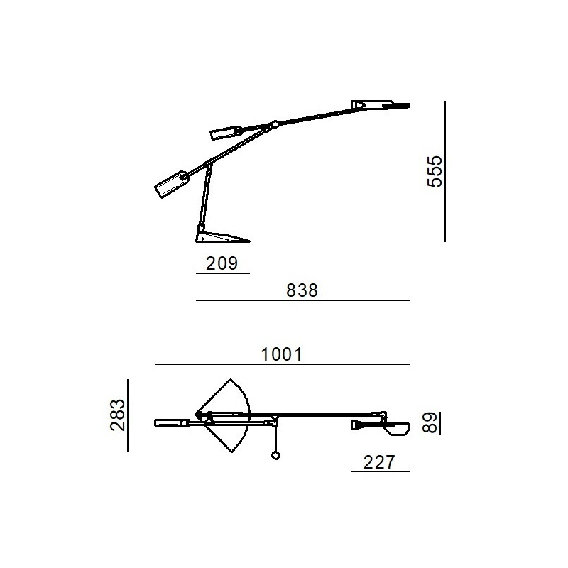 Lampa biurkowa HALLEY 9586