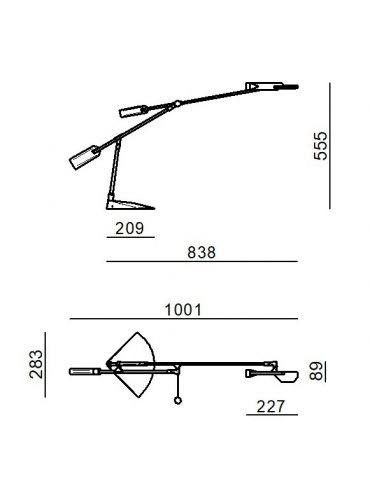 Lampa biurkowa HALLEY 9586