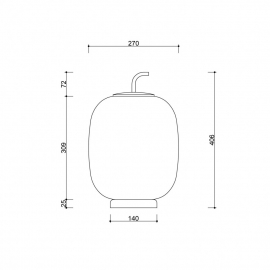 Lampa stołowa EPLI ST EPS122P1