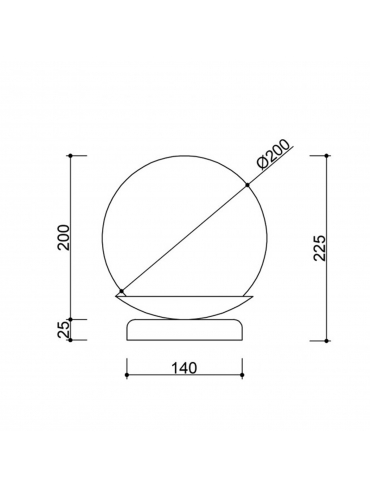 Lampa stołowa KUUL ST KLS122P1