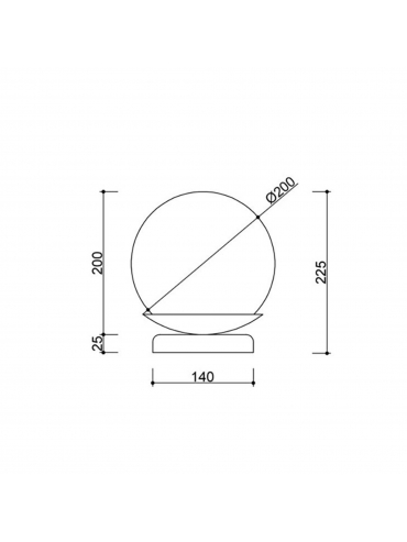 Lampa stołowa KUUL ST KLS141P