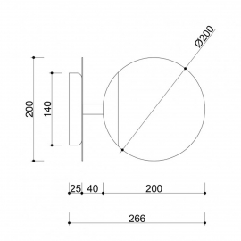 Kinkiet PLAAT PLC12300