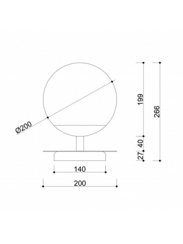 Lampa stołowa PLAAT ST PLS131P1