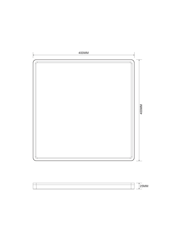 Lampa sufitowa COLIS MS748400S-3-BK