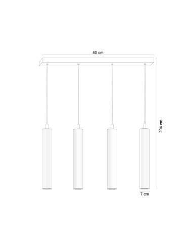 Lampa wisząca ARIA 1222