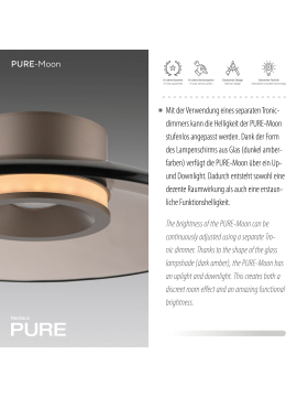 Lampa sufitowa PURE MOON 6094-97