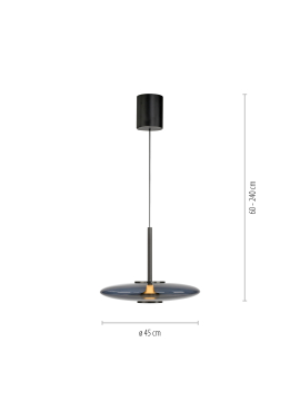 Lampa wisząca PURE E-VITRUM 2084-15