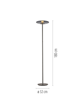 Lampa podłogowa PURE VITRUM 481-15