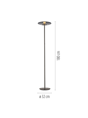 Lampa podłogowa PURE VITRUM 481-15