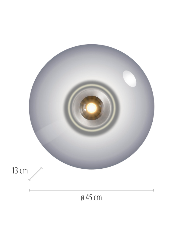 Lampa sufitowa PURE VITRUM 6083-15