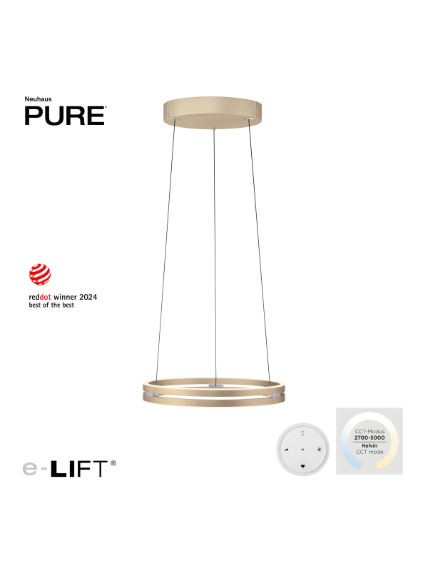 Lampa wisząca PURE E-LOOP 2550-60