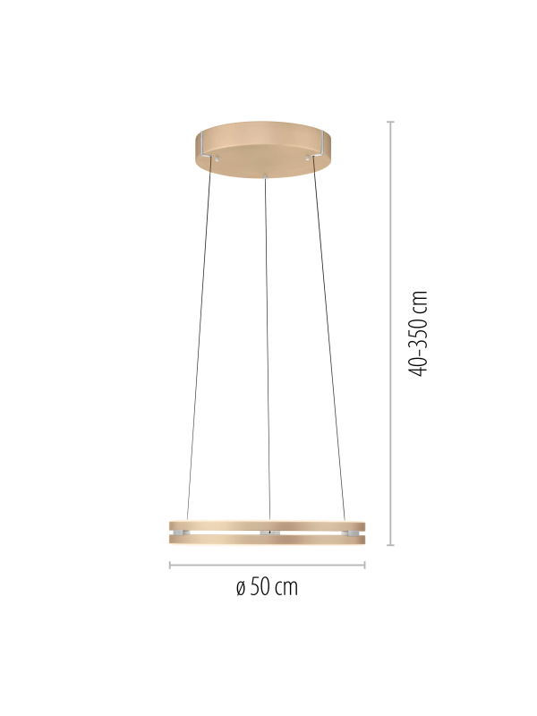 Lampa wisząca PURE E-LOOP 2550-60