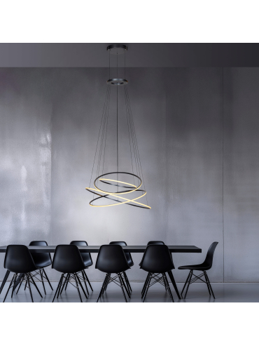 Lampa wisząca PURE E-FLYING RINGS 2566-15